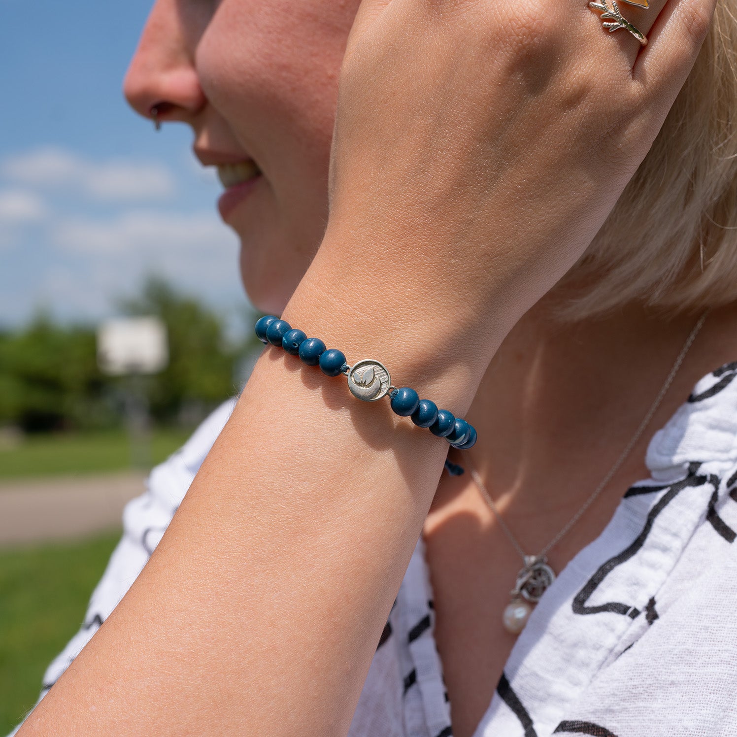 Armband blau "DOLPHIN" – Ansicht 5