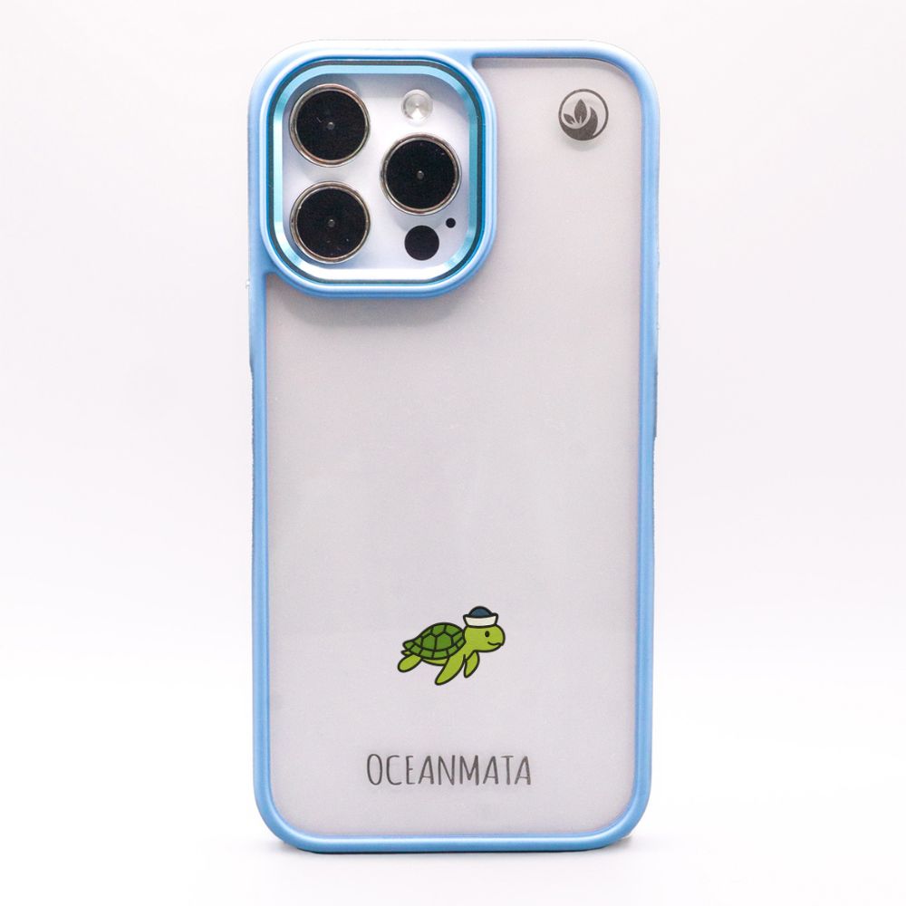 iPhone 6/6S/7/8/SE(2020)/SE(2022) Hülle - Schildkröte - "Captain Turtle" - nachhaltig