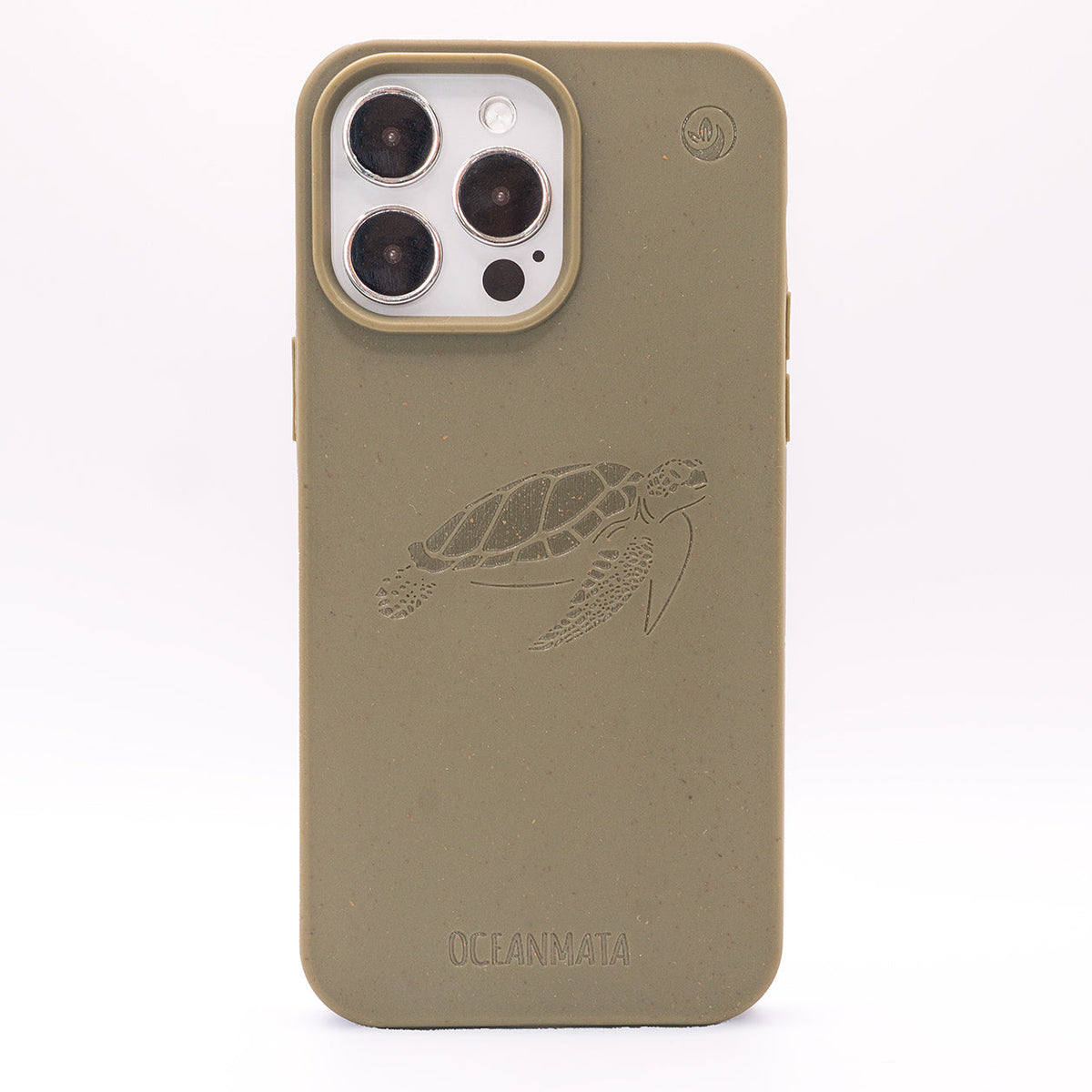 iPhone X/Xs Hülle - grün - "TURTLE" - nachhaltig