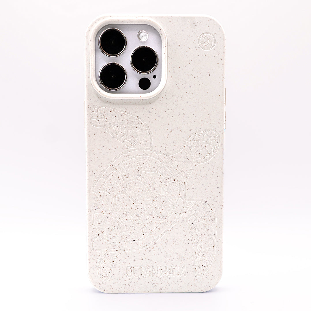 iPhone 14 pro Hülle - Schildkröte bunt - "Kura-Kura" - nachhaltig