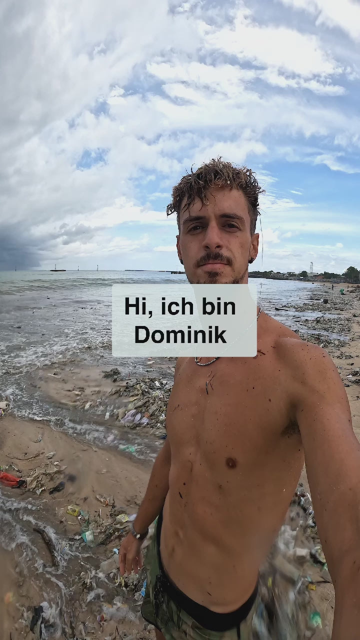 iPhone 16 pro Hülle - Delfin blau - "Dolphin" - nachhaltig