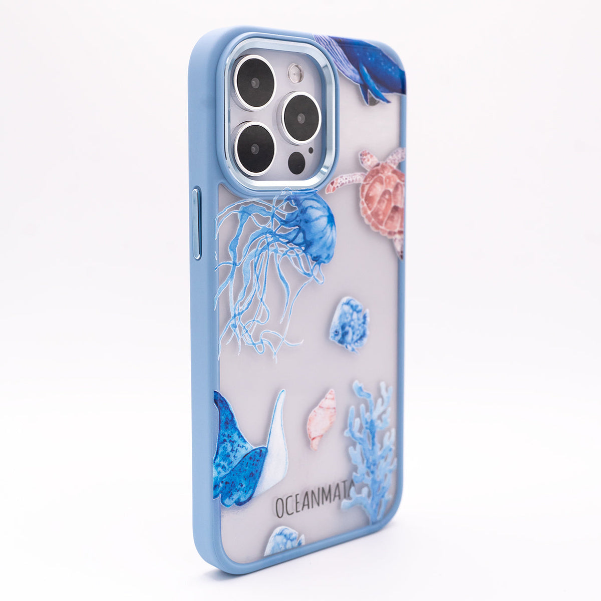 iPhone 15 pro max Hülle - Schildkröte bunt - "Turtle & Friends" - nachhaltig