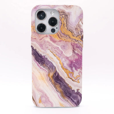 iPhone 18 Pro Max / 17 Pro Max Hülle - Marmor pink - "PinkMarble" - nachhaltig