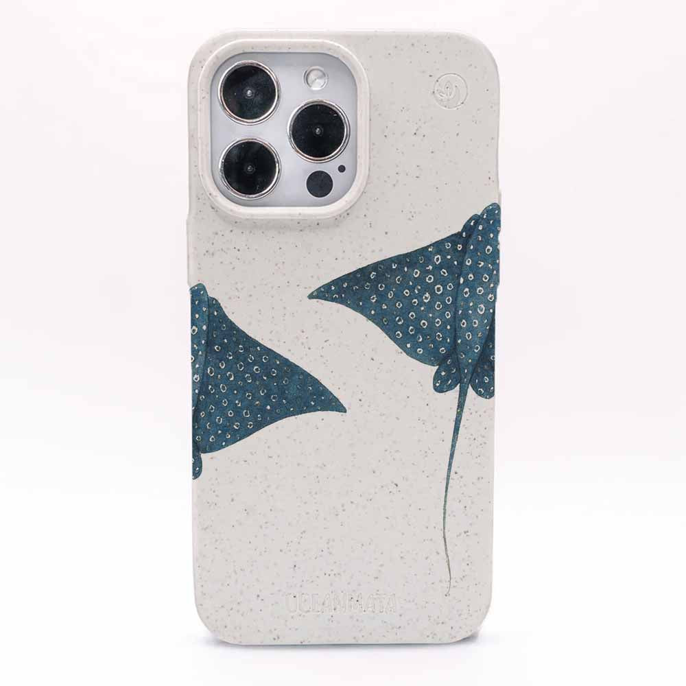 iPhone 11 Hülle - Ray weiß - "RayDance" - nachhaltig