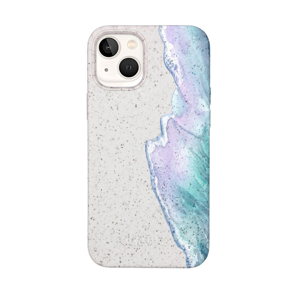 iPhone 13 mini Hülle - weiß - "bluehour" - nachhaltig