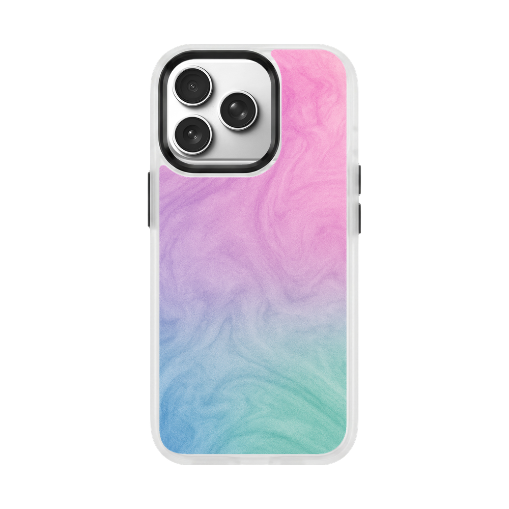 iPhone 17 pro max Hülle - "Colored Marble" - nachhaltig