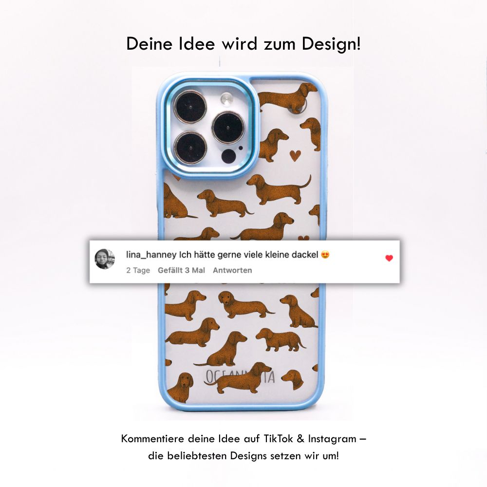 iPhone 11 Hülle - Dackel - "Dackel" - nachhaltig – Ansicht 3