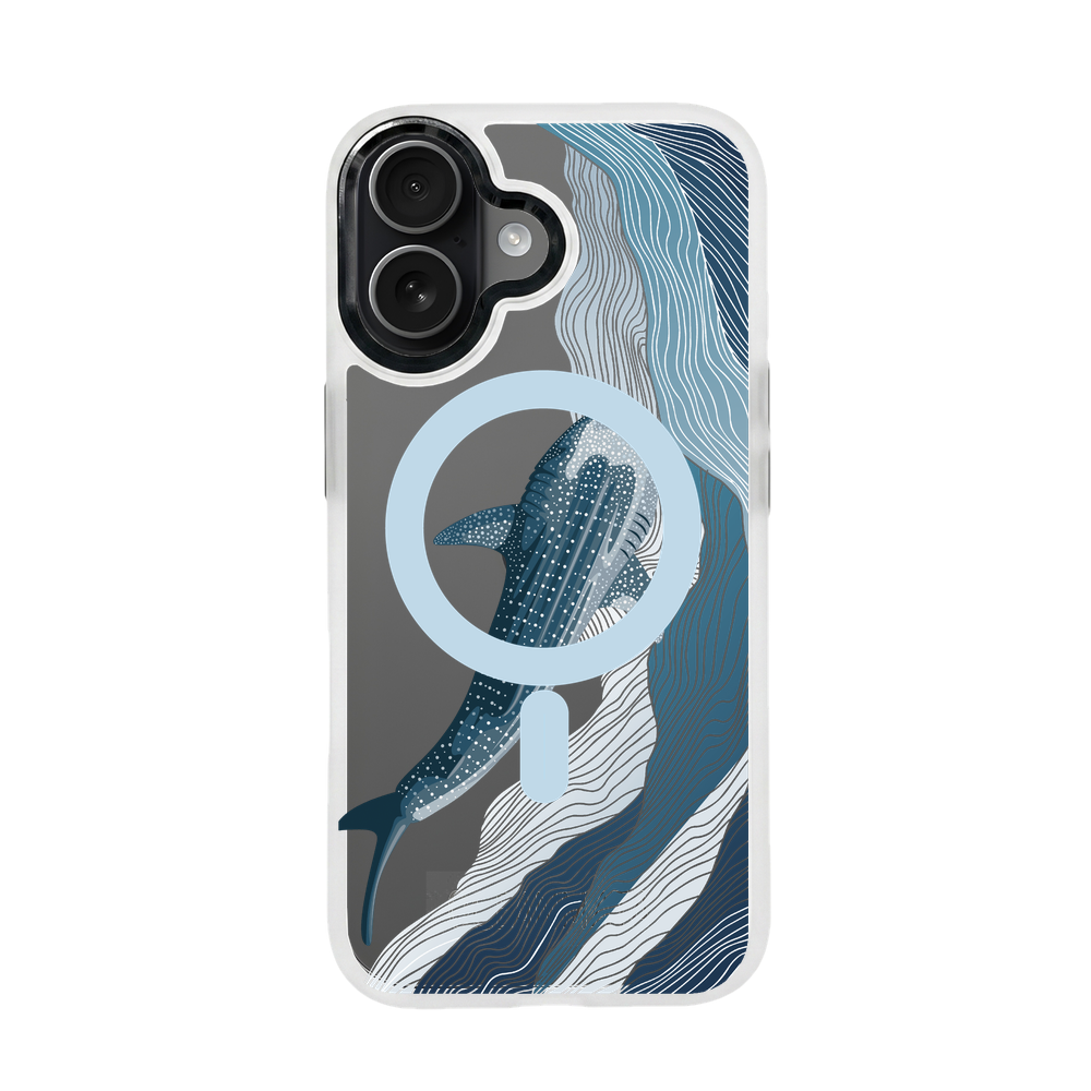 iPhone 17 Hülle - Walhai blau - "DeepWater" - nachhaltig