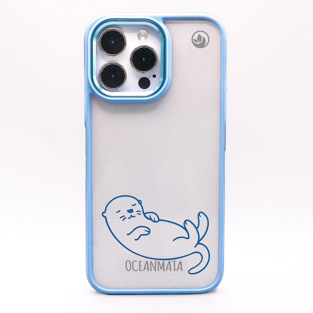 iPhone 11 Hülle - Otter blau - nachhaltig