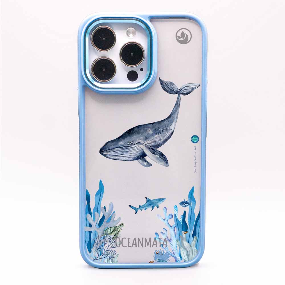 iPhone 12 pro / iPhone 12 Hülle - Meer blau - "Ocean" - nachhaltig