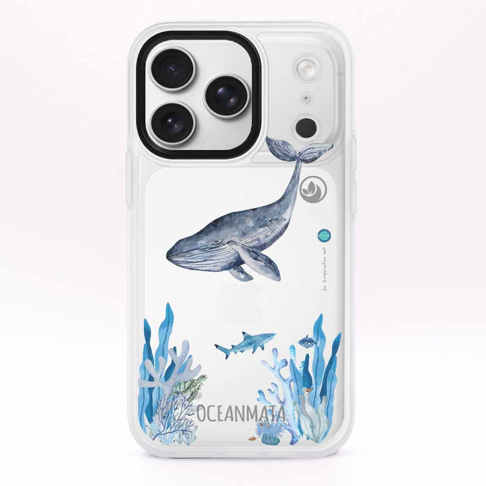 iPhone 17 pro Hülle - Meer blau - "Ocean" - nachhaltig