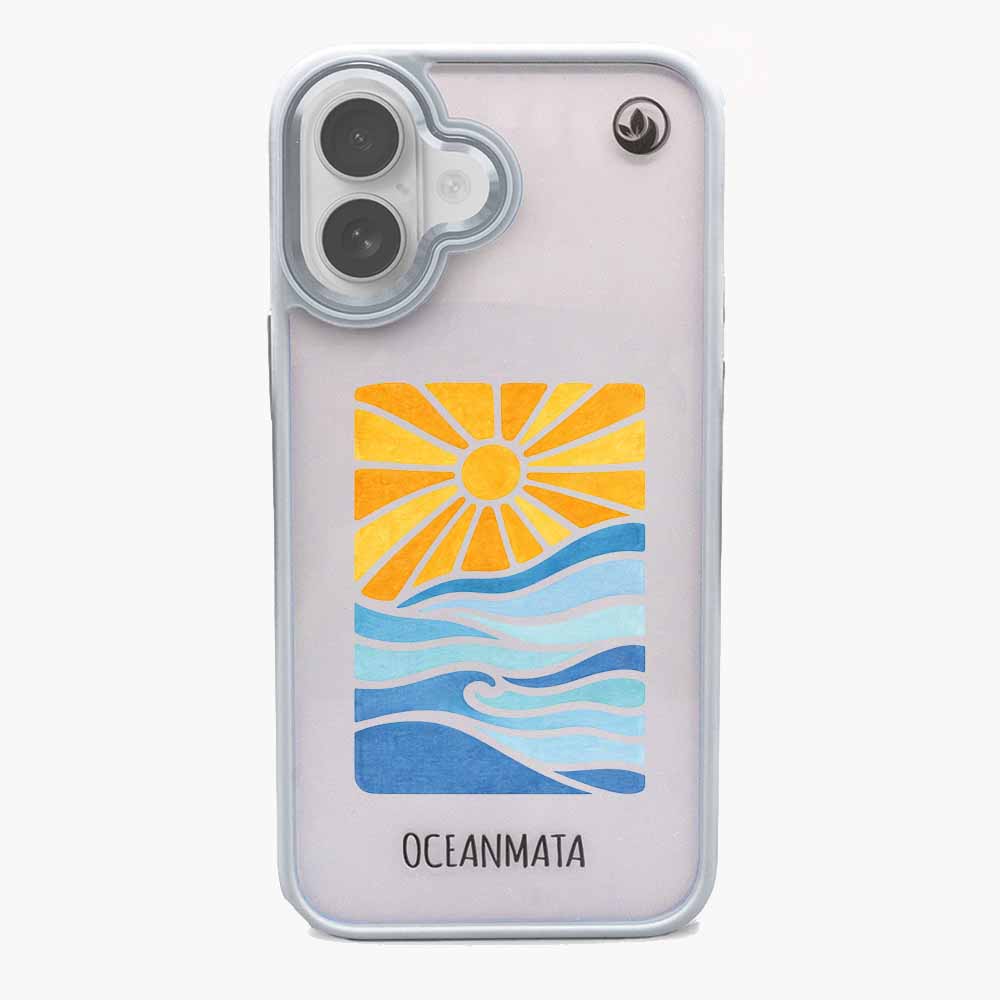 iPhone 17 Hülle - Meer blau - "Sun&Sea" - nachhaltig
