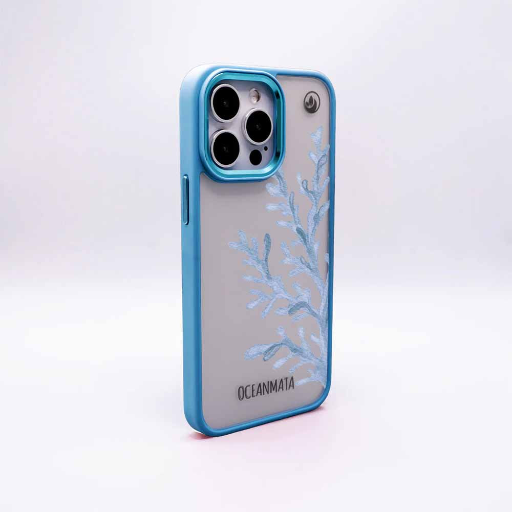 Samsung S24 Ultra Hülle - Coral blau - "CoralBlue" - nachhaltig