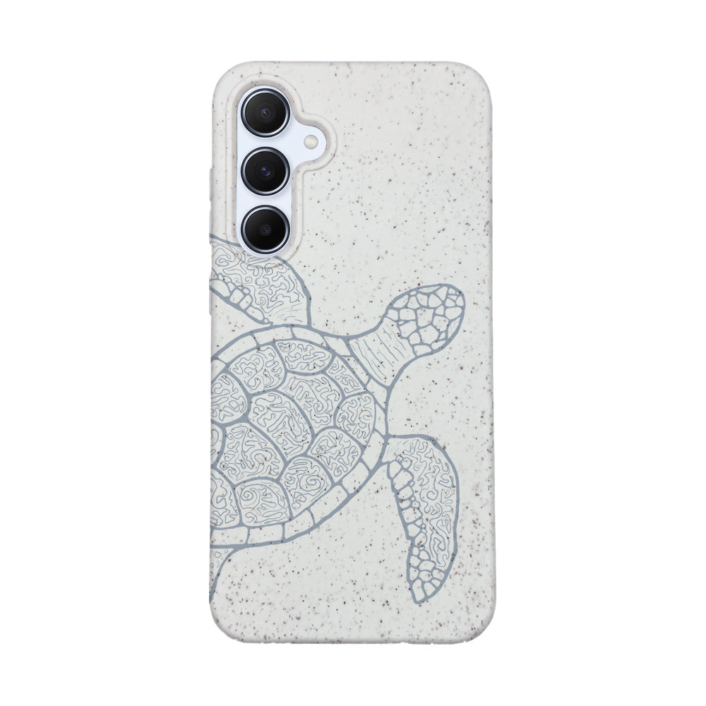 Samsung A55 Hülle - Schildkröte bunt - "Kura-Kura" - nachhaltig