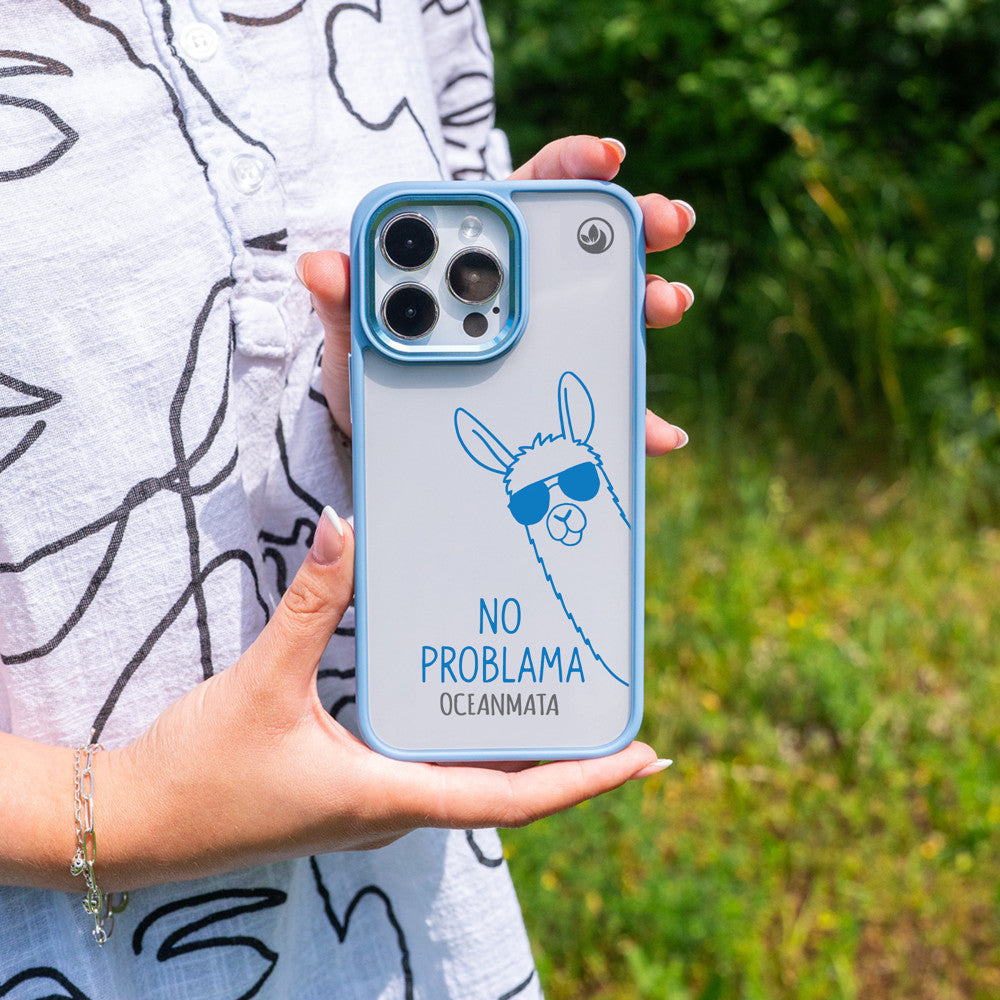 iPhone 16 Hülle - Lama - "No Problama" nachhaltig