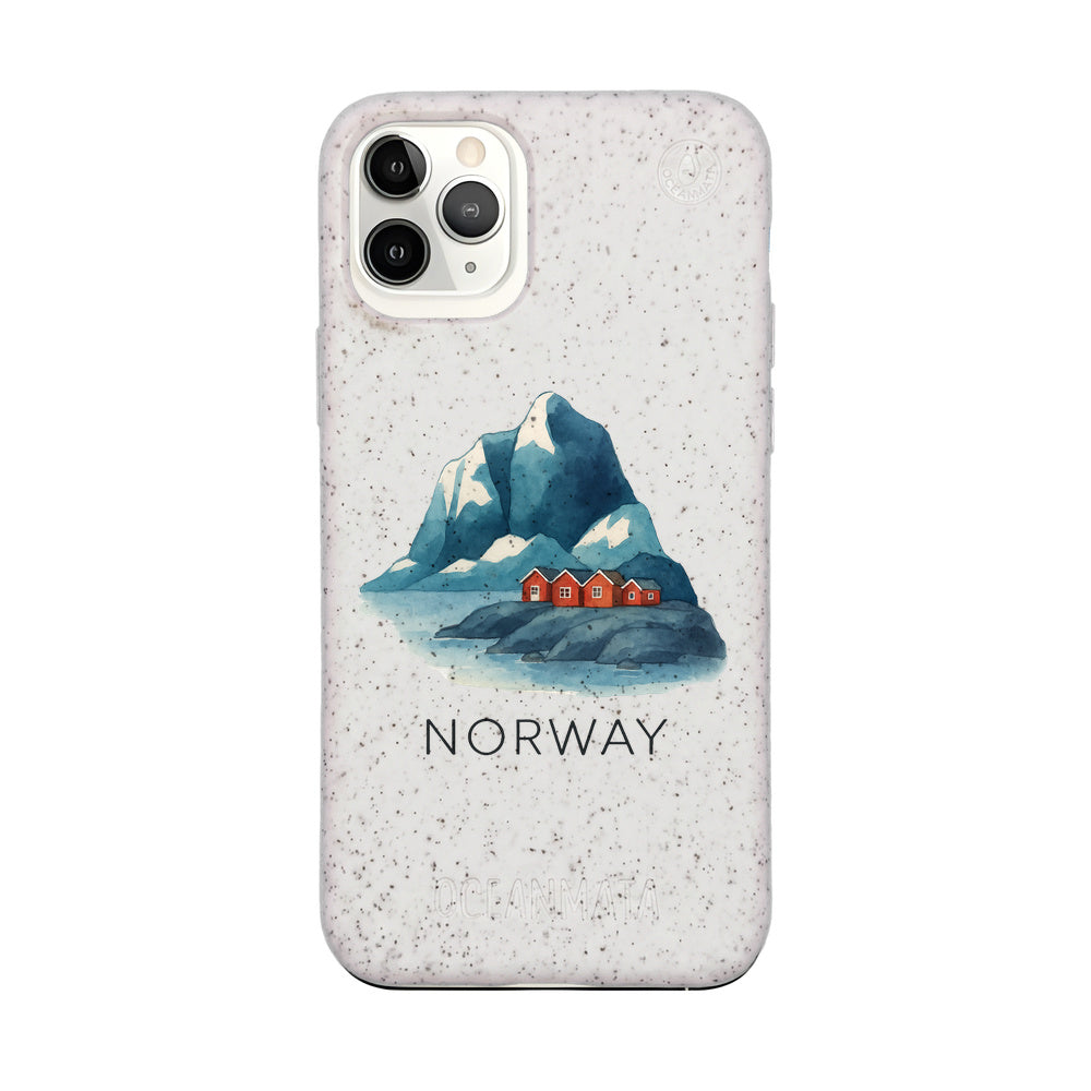 Biologisch abbaubare Handyhülle iPhone 11 pro Norway — kompostierbar — Vorderseite
