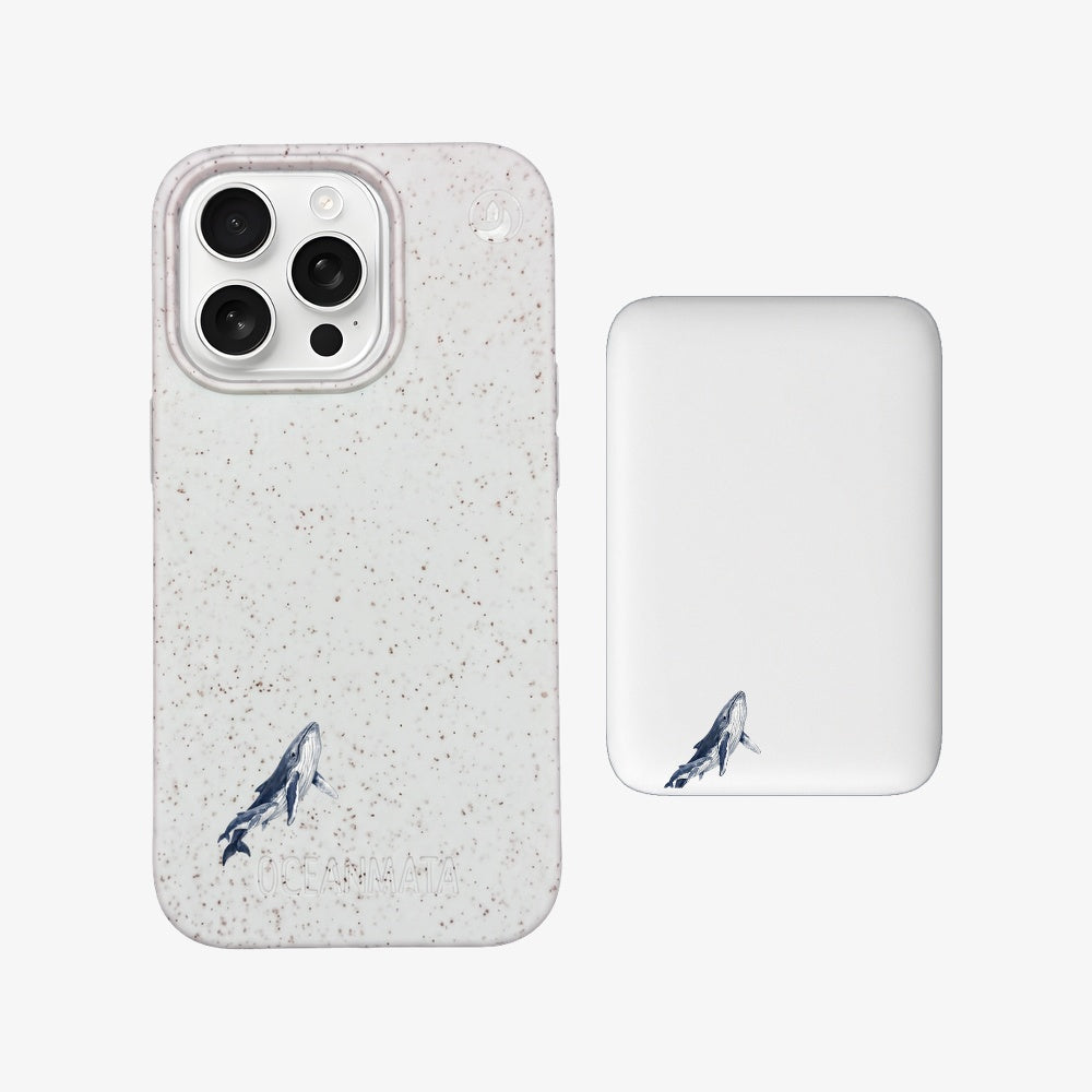Powerbank MagSafe OceanLullaby mit passender Hülle