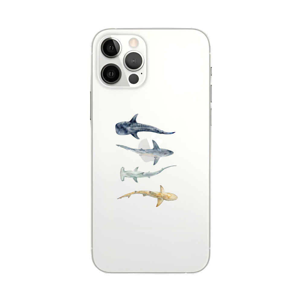 Biologisch abbaubare Handyhülle iPhone 12 pro / iPhone 12 Sharkproject — kompostierbar — Vorderseite