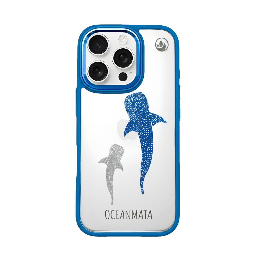 iPhone 16 pro max Hülle - Walhai blau - "Walhai" - nachhaltig