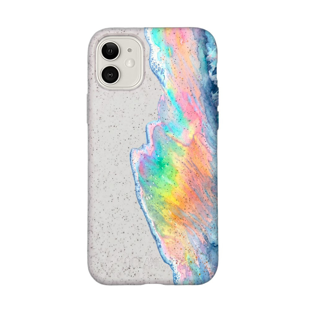 Biologisch abbaubare Handyhülle iPhone 11 Waveofpride — kompostierbar — Vorderseite