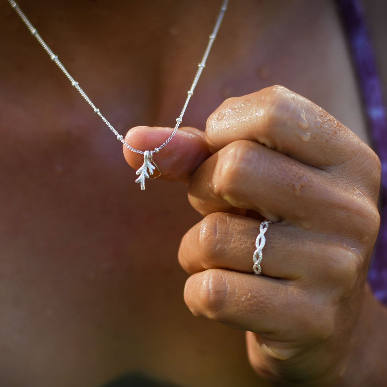 Halskette "CORAL" – Ansicht 3