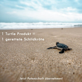 iPhone X/Xs Hülle - beige - "GREEN TURTLE" - nachhaltig