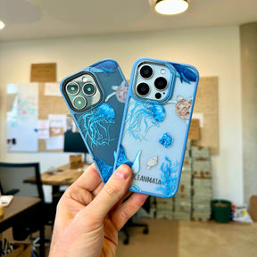 iPhone 17 pro Hülle - Schildkröte bunt - "Turtle & Friends" - nachhaltig