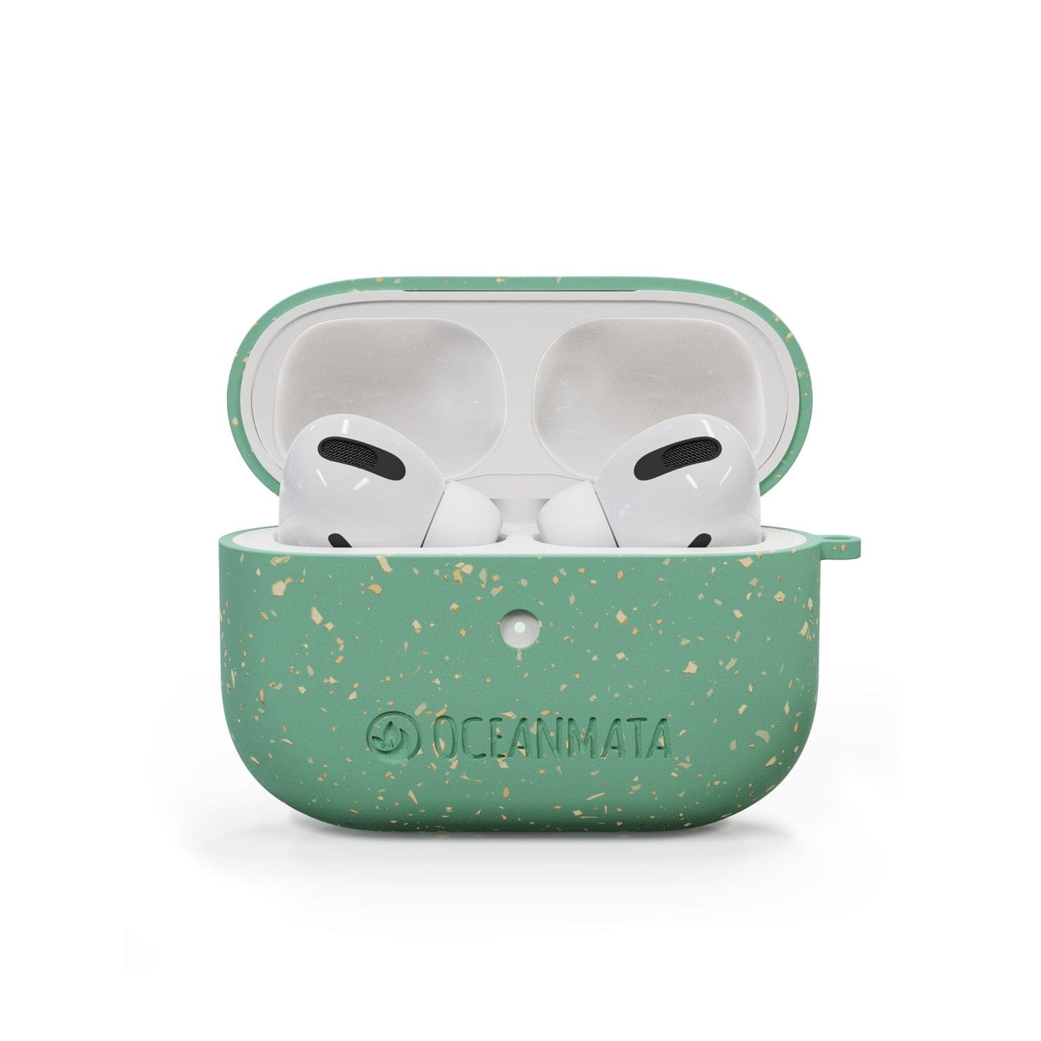 nachhaltige Apple AirPod Case Pro 1/2 "TURTLE" - Hülle - grün