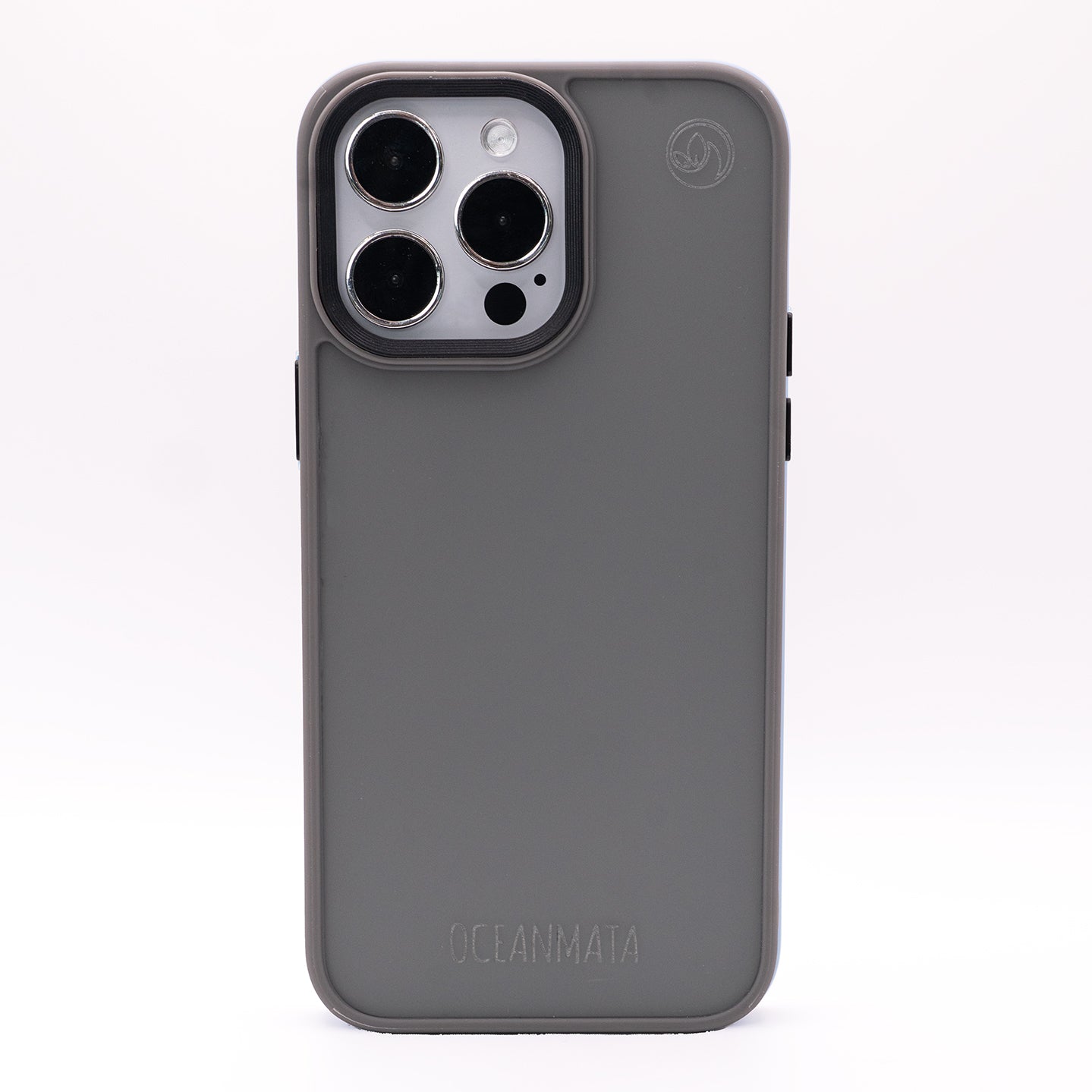 iPhone 16 pro max Hülle - durchsichtig grau - nachhaltig