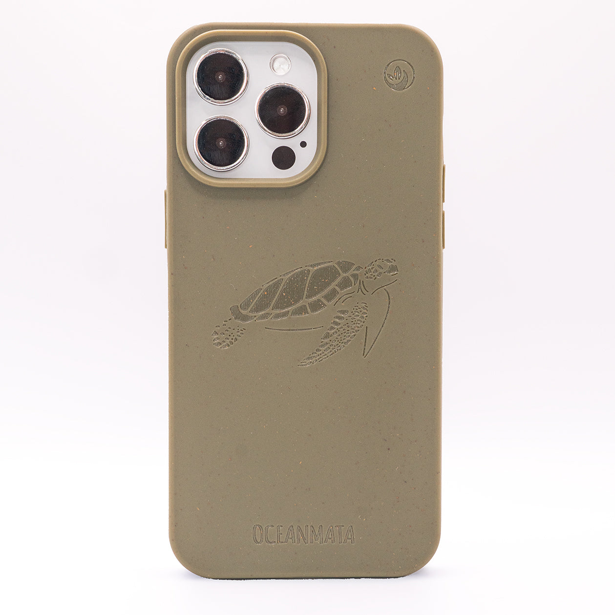 iPhone 11 pro max Hülle - grün - "TURTLE" - nachhaltig