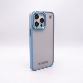 iPhone 12 mini Hülle - durchsichtig ozeanblau - nachhaltig