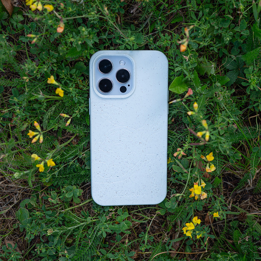 iPhone 17 pro Hülle - Schildkröte bunt - "Kura-Kura" - nachhaltig