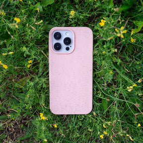 iPhone 15 pro Hülle - rosa - nachhaltig