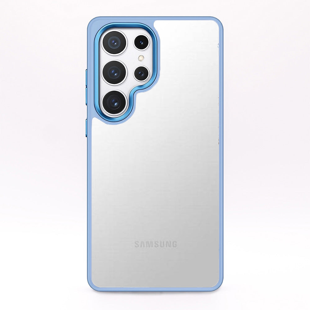 Samsung S24 Hülle - durchsichtig ozeanblau - nachhaltig
