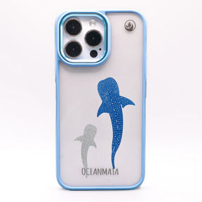Samsung S25+ Hülle - Walhai blau - "Walhai" - nachhaltig