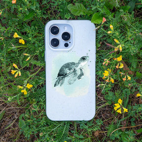 Biologisch abbaubare Handyhülle iPhone 11 Babyturtle — kompostierbar — Bonus