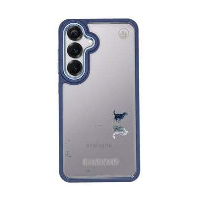 Samsung S24+ Hülle - Hund Strand - "beachsiderun" - nachhaltig