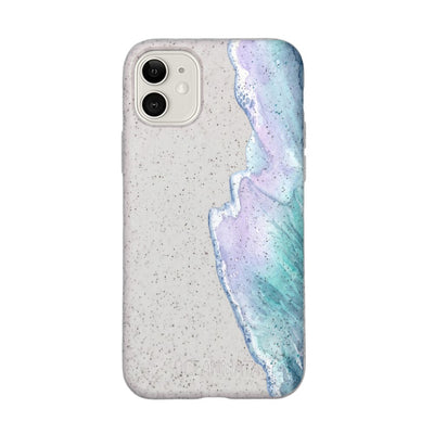 iPhone 11 Hülle - weiß - "bluehour" - nachhaltig