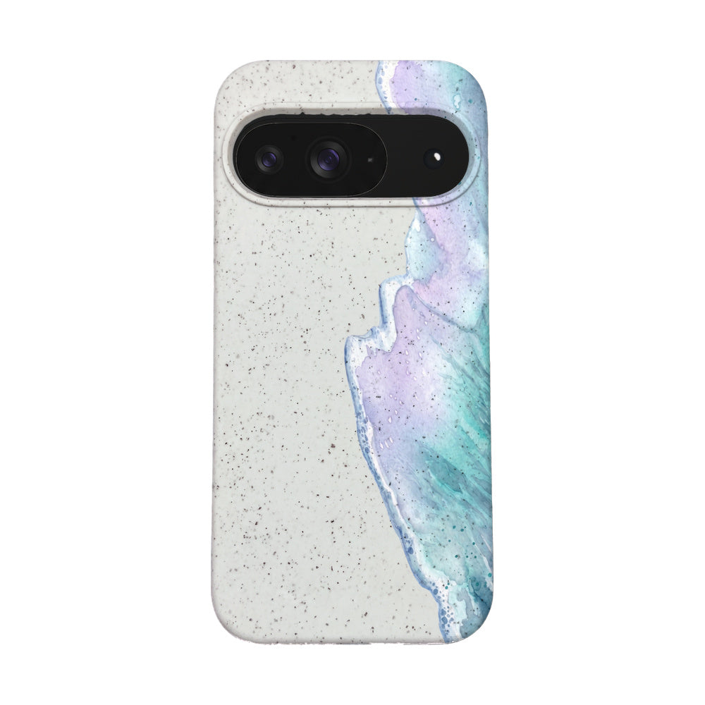 Biologisch abbaubare Handyhülle Google Pixel 9 / 9 Pro Bluehour — kompostierbar — Vorderseite