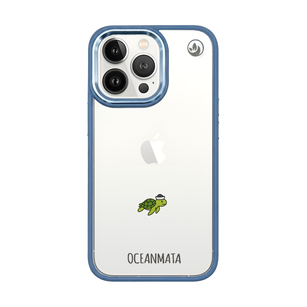 iPhone 13 pro max Hülle - Schildkröte - "Captain Turtle" - nachhaltig