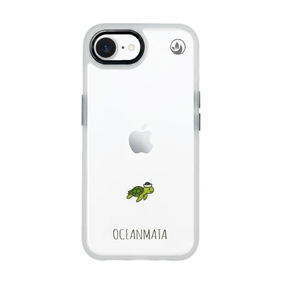 iPhone 16e/17e Hülle - Schildkröte - "Captain Turtle" - nachhaltig