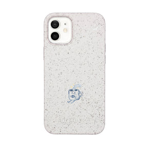 Biologisch abbaubare Handyhülle iPhone 12 mini Coffeelove — kompostierbar — Vorderseite