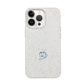 Biologisch abbaubare Handyhülle iPhone 13 pro Coffeelove — kompostierbar — Vorderseite