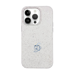 Biologisch abbaubare Handyhülle iPhone 14 pro Coffeelove — kompostierbar — Vorderseite