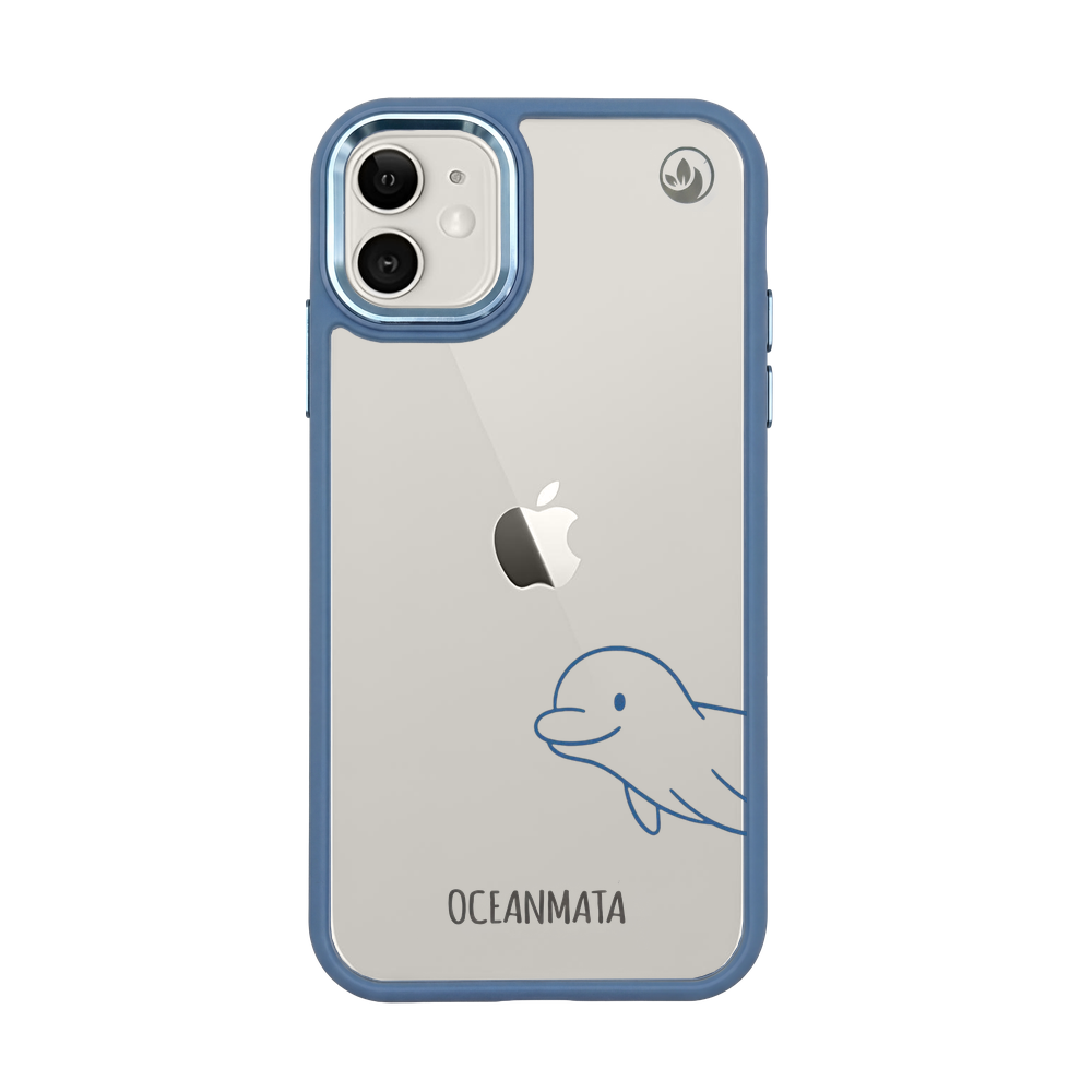 iPhone 11 Hülle - Delfin - "Finni" - nachhaltig