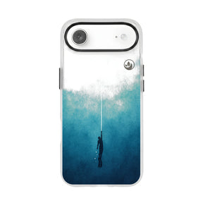Nachhaltige Handyhülle iPhone 17 Air Freedive aus Ocean Plastic — Vorderseite