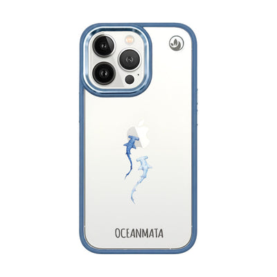 iPhone 13 pro max Hülle - hai blau - "Hammerhead" - nachhaltig