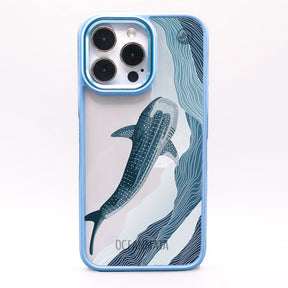 iPhone SE/7/8 Hülle - Walhai blau - "DeepWater" - nachhaltig