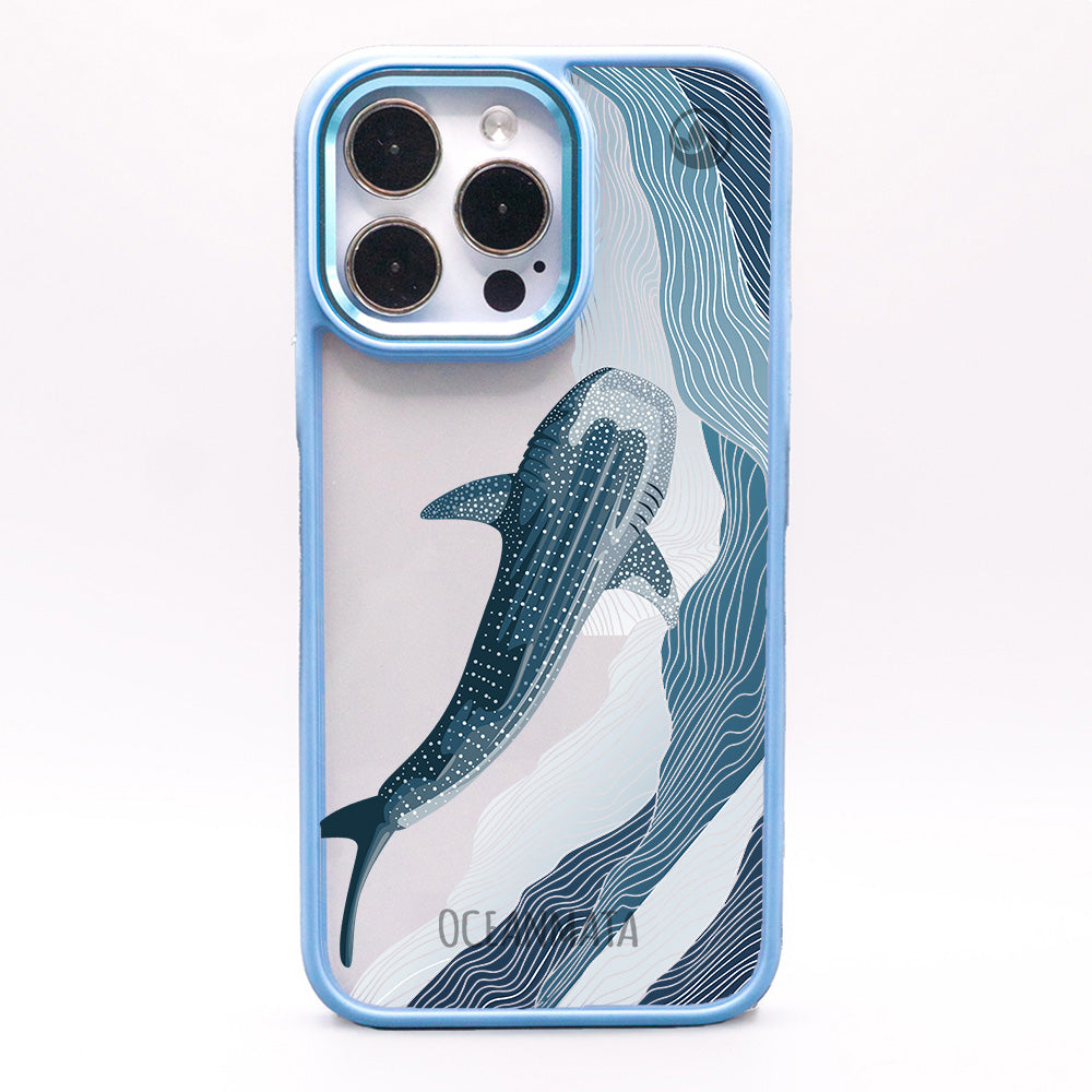 iPhone 13 pro Hülle - Walhai blau - "DeepWater" - nachhaltig