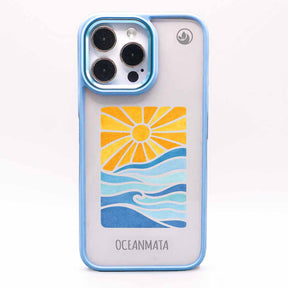 iPhone 16 pro Hülle - Meer blau - "Sun&Sea" - nachhaltig